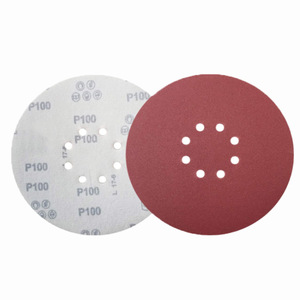 Disco de Lijado de Fibra Tongcheng de 9 Pulgadas (217 mm) con 8 Orificios, Respaldo de Aluminio y Base de Felpa para Lijar Paredes, Pisos y Muebles - Product Image 3