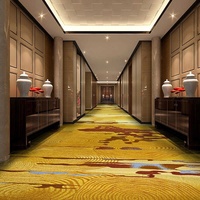 Tapis en acrylique à imprimé animal, résistant au feu, en rouleau complet, pour usage commercial dans les hôtels, salles de billard et chambres, style moderne