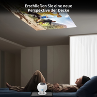 2025 nouveau BL360 WIFI 3D LCD vidéo 4K Android Portable IPTV LED maison Smart cinéma projecteur Auto Focus PICO