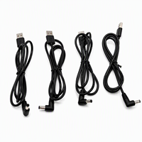 Kabel Pengisi Daya USB DC 5V HENG-WELL untuk Lampu Meja, Router Mainan & Perangkat Lainnya, Kabel Daya & Rakitan Kabel Ukuran 5.5