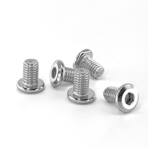 <span class=keywords><strong>M2</strong></span> <span class=keywords><strong>M2</strong></span>.5 M3 M4 M5 M6 M8 Aço Inoxidável SS Allen Wafer Parafuso para Móveis Low Profile Cabeça Chata Hexágono Soquete Máquina Parafusos - Product Image 1