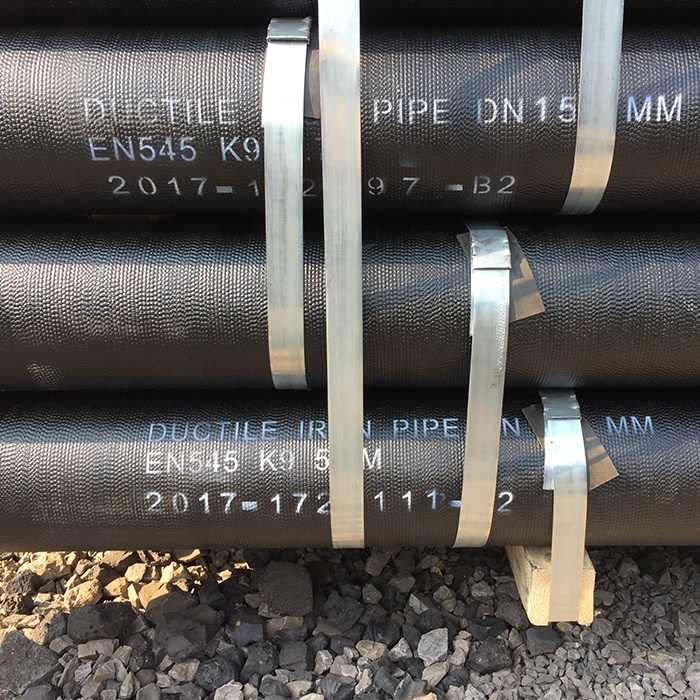 EN 545 Cement Mortar Lined Tyton Joint Ductile Iron Pipe 300mm for Water Supply