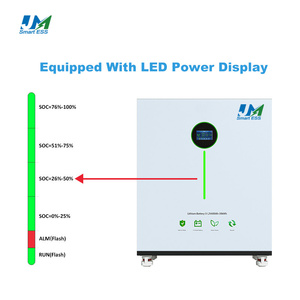 Batterie au lithium-ion solide JM Factory personnalisée 51,2 V 600 Ah pour solutions d'alimentation solaire, pack de 30 kW pour stockage d'énergie domestique JM-M-51.2V - Product Image 3