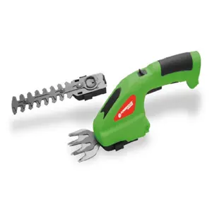 Garden Tools 2 IN 1 3.6/7.2V Lithium Battery Powered Mini Electric Cordless Grass Shear Hedge Trimmer Machine
