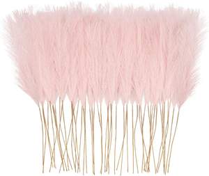 Rose Faux Pampas <span class=keywords><strong>Herbe</strong></span> Décor Court Artificielle Pompeuse <span class=keywords><strong>Herbe</strong></span> Floral Faux Pampas <span class=keywords><strong>Herbe</strong></span> pour <span class=keywords><strong>La</strong></span> Maison <span class=keywords><strong>De</strong></span> Mariage Boho Décor - Product Image 1