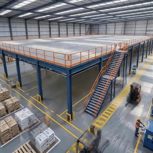 Plateforme industrielle en acier sur mesure pour entrepôt à usage intensif - Product Image 3