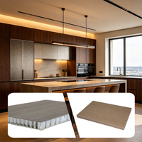 Pabrik Kabinet Cermin Kamar Mandi Hotel, Menyediakan Kabinet Vanity Kamar Mandi Ringan, Panel Furnitur Aluminium Honeycomb Sandwich