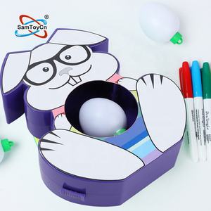 Samtoy – oeufs <span class=keywords><strong>de</strong></span> pâques <span class=keywords><strong>lapin</strong></span> jouets éducatifs créatifs coloriage Art artisanal jouets DIY ensemble <span class=keywords><strong>de</strong></span> gribouillages pour enfants - Product Image 1