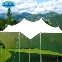 Tentes extensibles d'été pour l'extérieur, ignifuges, 10 ml x 10 mW, pour mariages et événements