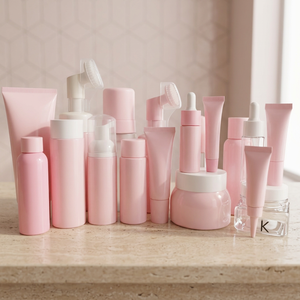 Tube de brillant à lèvres personnalisé de haute qualité, conteneur cosmétique vide, emballage plastique transparent rose 10g 15g, tube souple 10 ml pour brillant à lèvres - Product Image 5