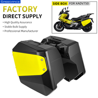 Ensemble de valises latérales 33+26L, boîte à bagages arrière rigide avec serrure pour moto Honda X-ADV 750 avec porte-bagages arrière et support