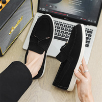 Sepatu loafers pria grosir untuk perdagangan luar negeri, model baru 2026 sepatu loafers slip-on pria, sepatu kerja gaya kasual sehari-hari untuk pria