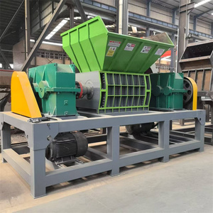 Déchiqueteur de tiges et de pailles de maïs, déchiqueteur de biomasse à double arbre pour la pressage, utilisé pour le déchiquetage des palettes en plastique et des pneus usagés - Product Image 2