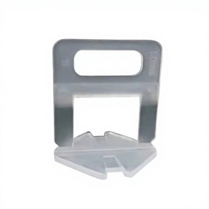 Clips de nivellement de carreaux en plastique PP transparents autocollants Thien Quang Smart Tools, design minimaliste, installation facile - Product Image 1