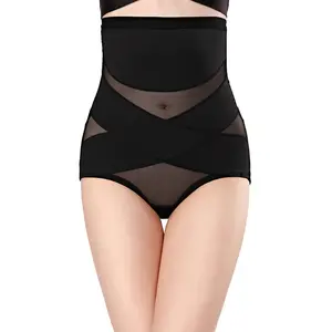 hot sale sexy Butt women Lifter Shapewear Postpartum Hi-Waist Double Tummy Control Panty Waist Trainer Body Shaper