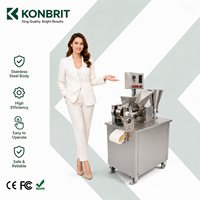 Machine à raviolis entièrement automatique 120 Max, grande taille, en acier inoxydable 304, haute efficacité pour la transformation alimentaire
