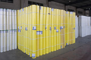 ตาข่ายไฟเบอร์กลาสสีขาวทนด่างขนาด10*10มม. 80Gr ปรับแต่งได้โดยตรงจากผู้ผลิตที่มีคุณภาพสูงทนต่อการแตกร้าว - Product Image 5