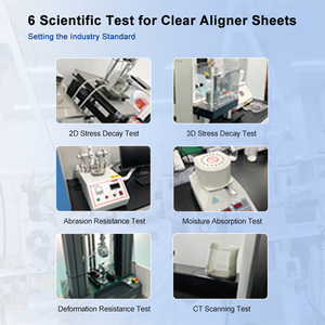 Smile Find Multifunctionele Whitening Lab Orthodontische Materialen Aligner <span class=keywords><strong>Splint</strong></span> Thermoforming TPU Aligner Sheet Multilayer 0.75mm - Product Image 5
