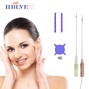 Servicio amigable, <span class=keywords><strong>Hilos</strong></span> Tensores PDO <span class=keywords><strong>para</strong></span> lifting nasal, 19g 60mm Cog 4D Tipo L - Product Image 4