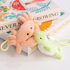 Ornamento Pendente in Peluche a Forma di Animale Marino, Ciondolo per Borsa che Integra <span class=keywords><strong>il</strong></span> Mistero <span class=keywords><strong>e</strong></span> la Graziosità del <span class=keywords><strong>Mare</strong></span> Profondo in un Tocco Morbido - Product Image 4