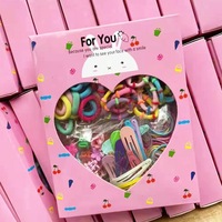 Ensemble d'accessoires pour cheveux pour bébés filles, 780 pièces/boîte, design mixte, petits élastiques pour cheveux, bandeaux, pinces à cheveux, barrettes BB