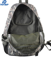 Sac à dos tactique de grande capacité personnalisé avec fermeture à glissière, en polyester, avec poche tactique, pour l'entraînement et le club