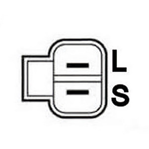 Alternador compatible con MITSUBISHI GALANT VI 2,0 GTi 16V 4WD (E39A, E38A, E33A) Gasolina (KW: 106, HP: 144) de 06-1988 a - Product Image 3