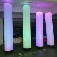 Tube lumineux gonflable LED en vente chaude 2020, colonne lumineuse gonflable, totem gonflable pour événement