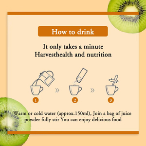 Venta al por mayor de fábrica de kiwi natural Slim Fit jugo bebida instantánea bolsitas soporte en polvo control del apetito quema grasa para mujeres - Product Image 3