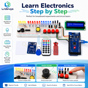 <span class=keywords><strong>Kit</strong></span> de démarrage RFID pour <span class=keywords><strong>Arduino</strong></span>, <span class=keywords><strong>kit</strong></span> professionnel complet, version améliorée <span class=keywords><strong>UNO</strong></span> R3, suite d'apprentissage, moteur pas à pas LTARK-45 - Product Image 3