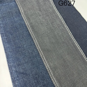 Tela Vaquera Ecológica de Algodón de Alta Calidad, Tejido Elástico con Efecto Cruzado, Certificación OEKO-TEX, Pantalones Vaqueros para Hombre, <span class=keywords><strong>Color</strong></span> <span class=keywords><strong>Índigo</strong></span> Teñido Liso - Product Image 4