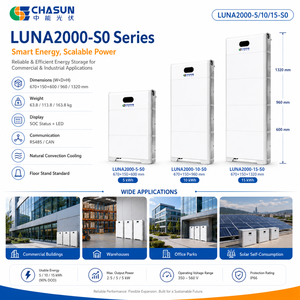 Module de Batterie au Lithium Intelligent String Fusion Solaire Chasun <span class=keywords><strong>Luna2000</strong></span>-5/10/<span class=keywords><strong>15</strong></span>-<span class=keywords><strong>S0</strong></span> avec BMS, Stockage d'Énergie, Meilleure Vente - Product Image 4