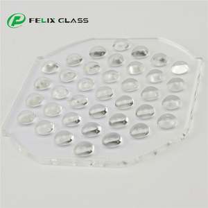 Modern Coastal European French Asian Handmade High Transparency Borosilicate Glass Lenses Indoor Eco-Friendly Industrial - Product Image 1