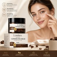 Réduit les cernes et les poches, crème hydratante pour les yeux à la caféine 50g pour femmes