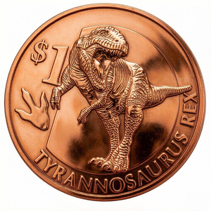 Op maat gemaakte High Relief 40mm 1 oz (ounce) 999 100% puur koperen bullion Buffalo Challenge munt met muntendoosje - Product Image 4
