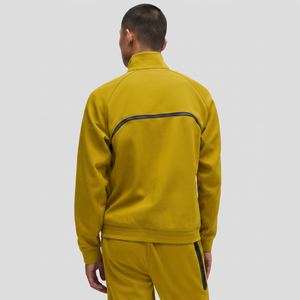Unisex Track <b>Jacket</b> Casual Sports <b>Zip</b>-<b>Up</b> Waterproof Breathable Filled High Street Style OEM ODM Wholesale White Stripes <b>Jacket</b> - Product Image 2