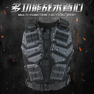 Real-Life CS Field Training <b>Tactical</b> <b>Vest</b> Waterproof Polyester Fashion Style with Zipper Closure Enthusiast's Bag - Product Image 3