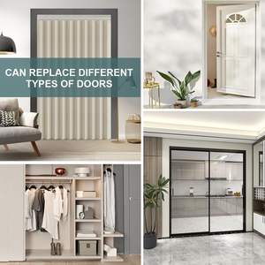 <span class=keywords><strong>Tende</strong></span> Oscuranti Pieghevoli Beige Extra Larghe <span class=keywords><strong>per</strong></span> Porte <span class=keywords><strong>Scorrevoli</strong></span> a Fisarmonica, Patio, Armadio, Finestre, Divisori <span class=keywords><strong>per</strong></span> Ambienti - Product Image 6