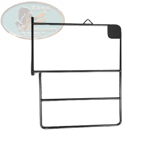 Support de couverture de vêtements de cheval à cadre complet à 6 barres résistant à la rouille cintre stable et durable support de rangement équestre polyvalent - Product Image 5