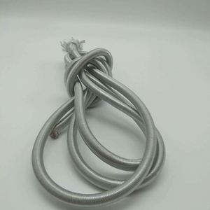 Corde élastique multi-brins en latex de 3 mm, couleur unie, haute élasticité, noir et blanc, pour usage extérieur et camping, YUSEN Rope Industry - Product Image 1