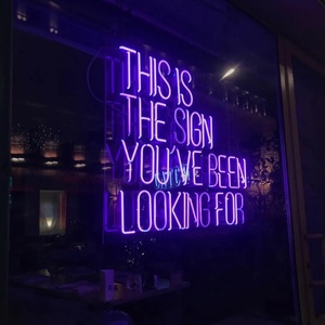 Custom LED Neon Sign <b>Letters</b> Acrylic Luminous Flex LED Neon Sign LED Strips IP68 Waterproof Customizable Colors Companies Park - Product Image 6