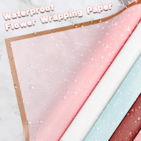 20 Blatt Blumenverpackungspapier Wasserdichtes Floristenpapier für DIY-Bastelarbeiten Hochzeit Geburtstagsgeschenk