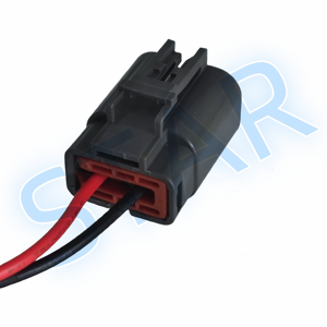 Mazda için 2-Pin 6.3mm Spade terminali elektrik konnektörü/Datsun/Hyundai otomobil alternatör tak 7223-6224-40 kablo demeti - Product Image 6