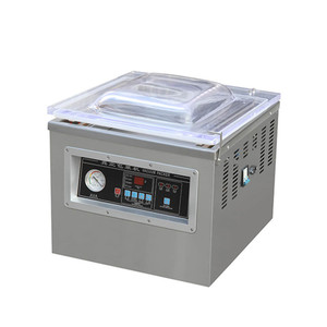 <span class=keywords><strong>Machine</strong></span> à emballer de scellage de scellant <span class=keywords><strong>d</strong></span>'<span class=keywords><strong>air</strong></span> de poisson de poulet mariné à chambre unique de dessus de table DZ-400 - Product Image 1