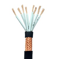 Câble de commande blindé en cuivre KVVRP (flexible) 24/30/37*1.0 mm² en stock pour équipement de protection incendie (interverrouillage ventilateur et pompe)
