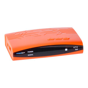Asher-Receptor de satélite digital V7X, nuevo, <span class=keywords><strong>DVB</strong></span> <span class=keywords><strong>S</strong></span>, <span class=keywords><strong>DVB</strong></span> S2, salida dual, <span class=keywords><strong>USB</strong></span>, wifi, dongle, mando a distancia, función integrada, plástico, Reino Unido - Product Image 1