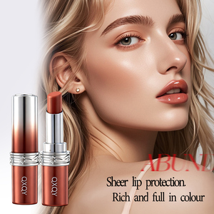 Private Label Glossy Luxury Red <b>Lipstick</b> Smooth Vegan Cream FashionHigh Quality <b>Moisturizing</b> & Long Lasting <b>Lipstick</b> Tube - Product Image 1