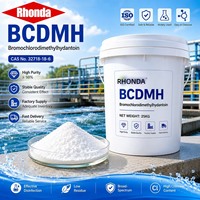RHONDA BCDMH 1-Bromo-3-Chloro-5,5-Dimethylhydantoin Comprimés et Granulés à faible teneur en chloramine pour un traitement durable de l'eau des spas et piscines intérieures