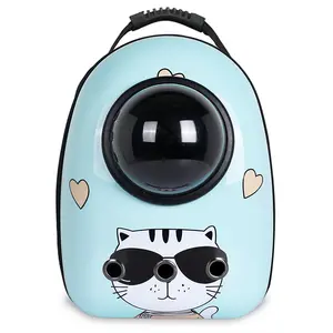 Fashionable Minimalistic Pet Carrier Backpack, Breathable, Portable, and Large Capacity
