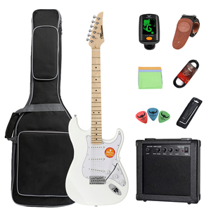 MS-100 ST 6 dây cụ + Phụ KiệN Cổ phong Fingerboard gỗ hồng mộc cơ thể rắn đầy màu sắc Solo Guitar điện - Product Image 3